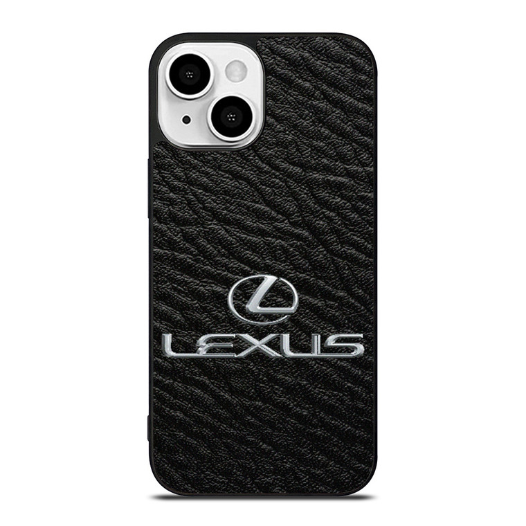LEXUS LEATHER LOGO iPhone 13 Mini Case Cover