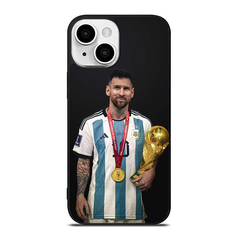 LIONEL MESSI WORLD CUP CHAMPIONS iPhone 13 Mini Case Cover