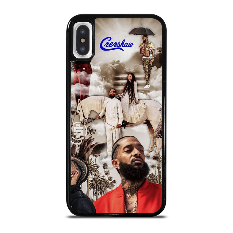NIPSEY HUSSLE CRENSHAW RAPPER  iPhone X / XS Case Cover
