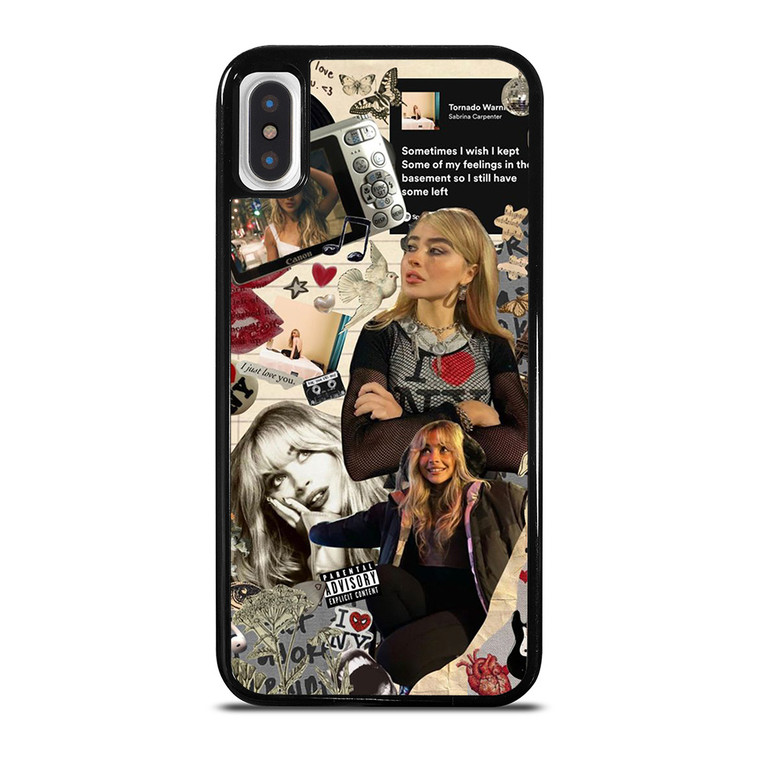 SABRINA CARPENTER COLLAGE  iPhone X / XS Case Cover