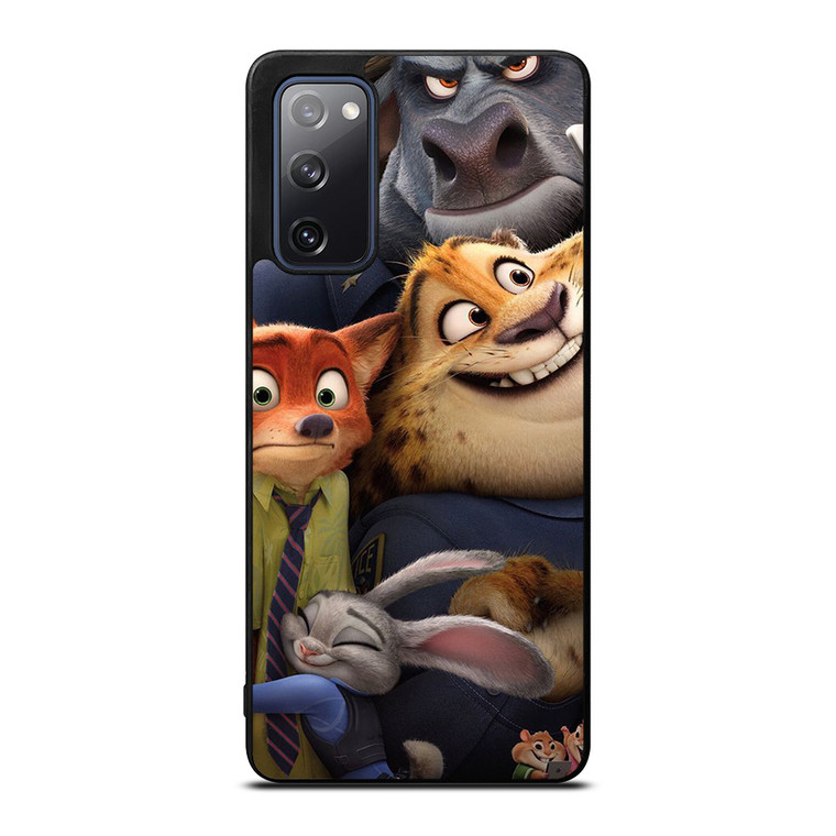DISNEY ZOOTOPIA CARTOON ALL CHARACTERS .jpg Samsung Galaxy S20 FE Case Cover