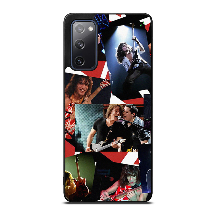 EDDIE VAN HALEN COLLAGE .jpg Samsung Galaxy S20 FE Case Cover