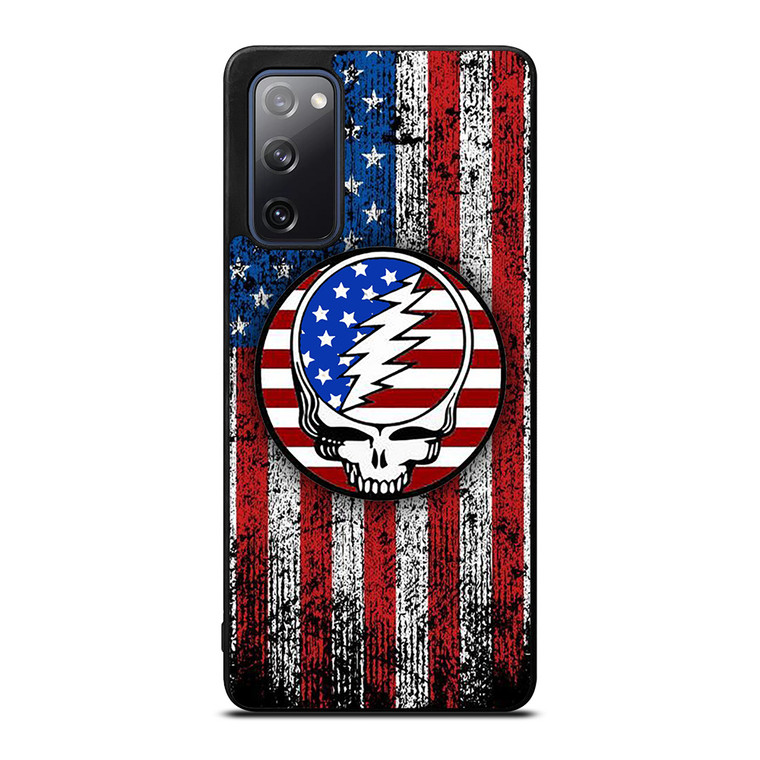 GRATEFUL DEAD USA FLAG .jpg Samsung Galaxy S20 FE Case Cover