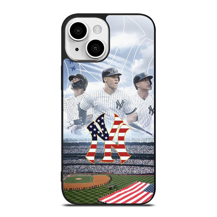 NEW YORK YANKEES BASEBALL ARENA iPhone 13 Mini Case Cover NEW YORK YANKEES BASEBALL ARENA iPhone 13 Mini Case Cover