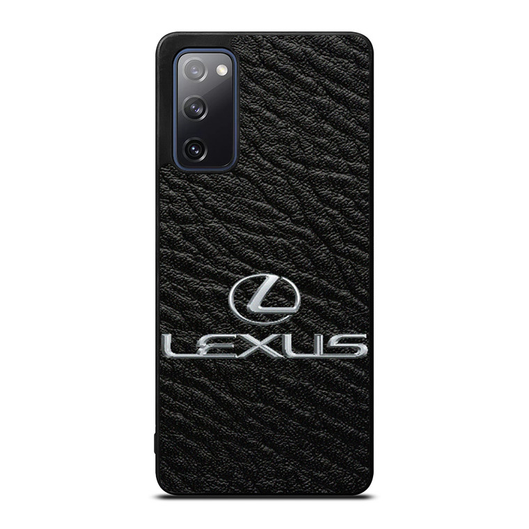LEXUS LEATHER LOGO .jpg Samsung Galaxy S20 FE Case Cover