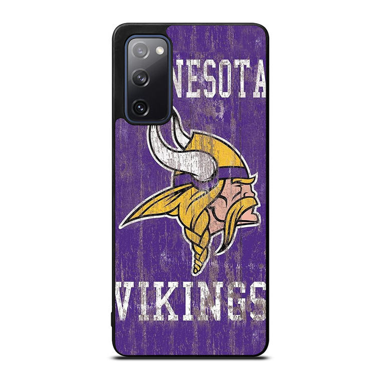 MINNESOTA VIKINGS WOODEN LOGO .jpg Samsung Galaxy S20 FE Case Cover
