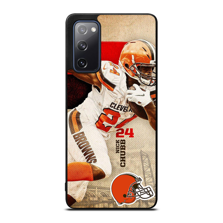 NICK CHUBB CLEVELAND BROWNS NFL .jpg Samsung Galaxy S20 FE Case Cover