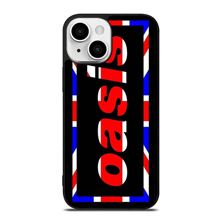 OASIS UNION JACK LOGO iPhone 13 Mini Case Cover