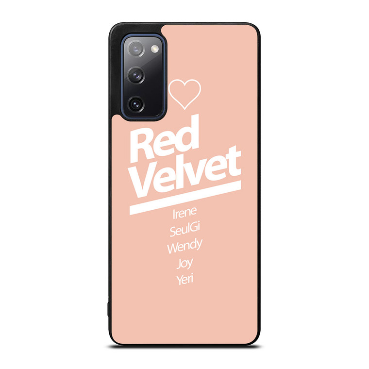 RED VELVET KPOP LOGO .jpg Samsung Galaxy S20 FE Case Cover