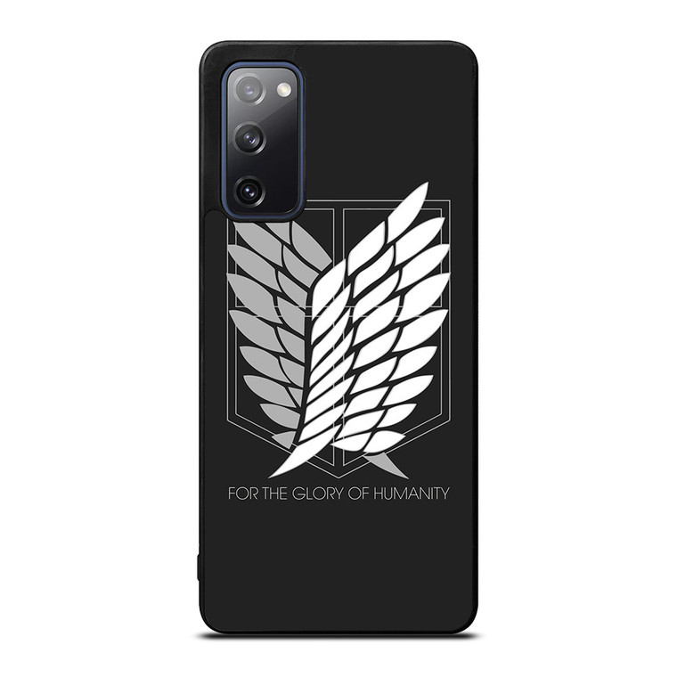 WINGS OF FREEDOM ATTACK ON TITANS HUMANITY SYMBOL .jpg Samsung Galaxy S20 FE Case Cover