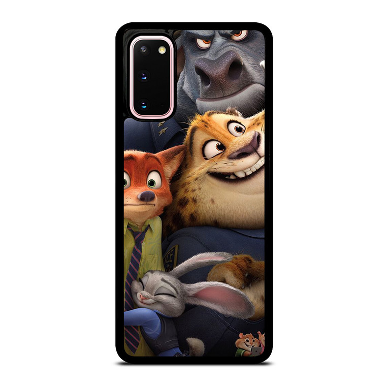 DISNEY ZOOTOPIA CARTOON ALL CHARACTERS Samsung Galaxy S20 Case Cover