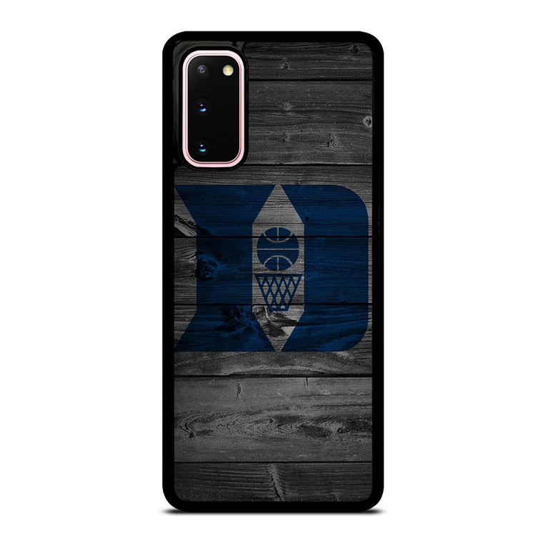 DUKE BLUE DEVILS BASKETBALL WOOD LOGO Samsung Galaxy S20 Case Cover