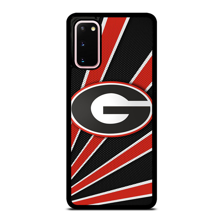 GEORGIA BULLDOGS FOOTBALL EMBLEM Samsung Galaxy S20 Case Cover