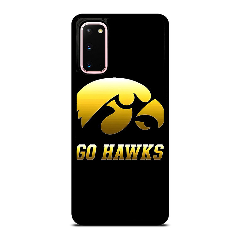 GO IOWA HAWKS FOOTBALL Samsung Galaxy S20 Case Cover