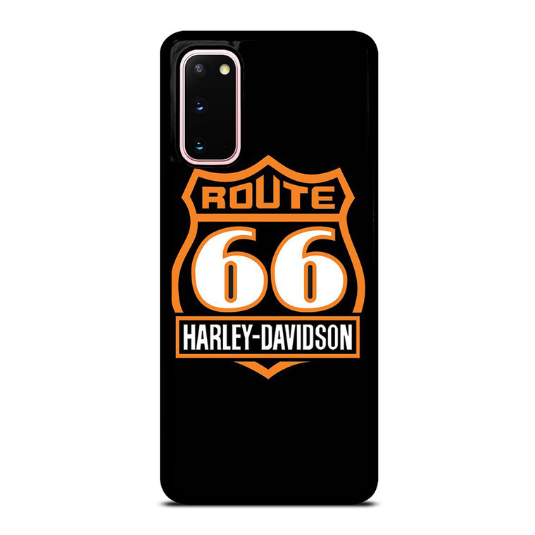 HARLEY DAVIDSON ROUTE 66 SIGN Samsung Galaxy S20 Case Cover