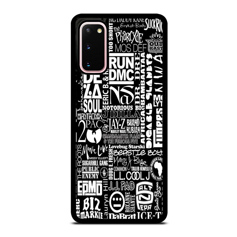 HIP HOP LEGEND ALL LOGO Samsung Galaxy S20 Case Cover