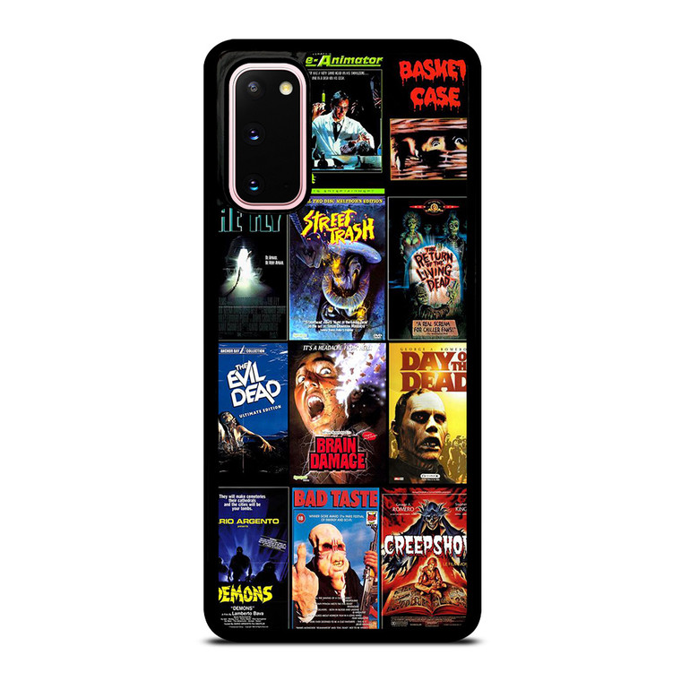 HORROR MOVIES POSTER COLLAGE Samsung Galaxy S20 Case Cover