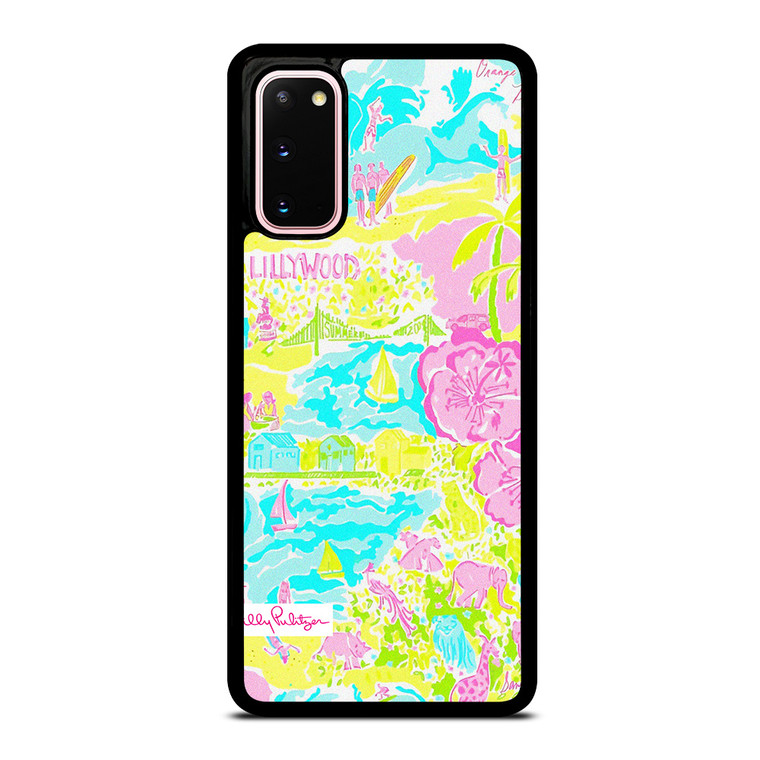 LILLY PULITZE LILLYWOOD Samsung Galaxy S20 Case Cover LILLY PULITZE LILLYWOOD Samsung Galaxy S20 Case Cover