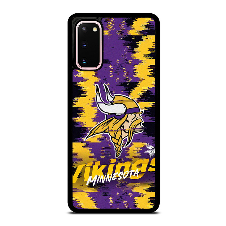 MINNESOTA VIKINGS ABSTRACT LOGO Samsung Galaxy S20 Case Cover