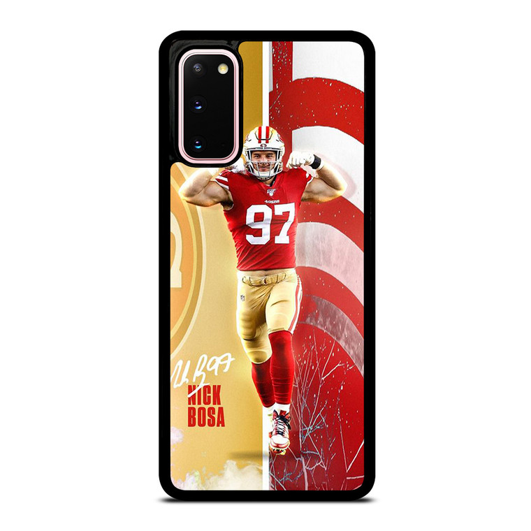 NICK BOSA SAN FRANCISCO 49ERS FOOTBALL Samsung Galaxy S20 Case Cover