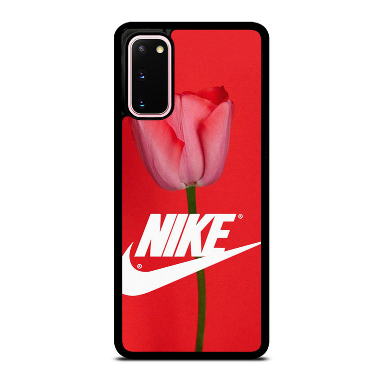 NIKE RED TULIP Samsung Galaxy S20 Case Cover