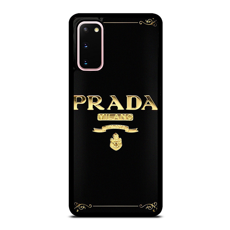 PRADA MILANO GOLD Samsung Galaxy S20 Case Cover