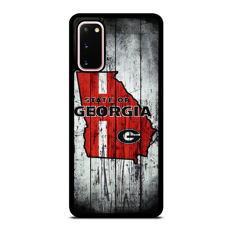 STATE OF GEORGIA WOOD SIGN Samsung Galaxy S20 Case Cover STATE OF GEORGIA WOOD SIGN Samsung Galaxy S20 Case Cover