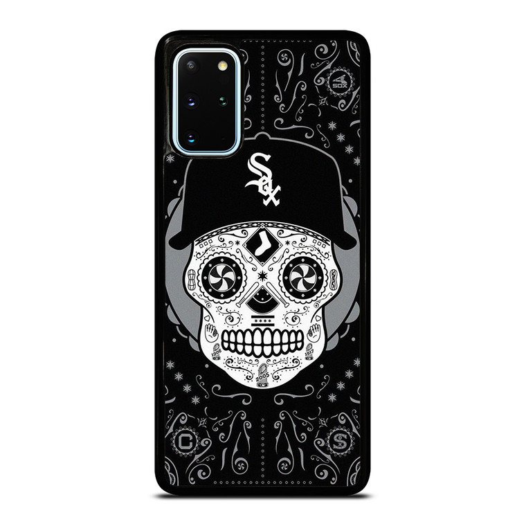 CHICAGO WHITE SOX SKULL PATTERN  Samsung Galaxy S20 Plus Case Cover