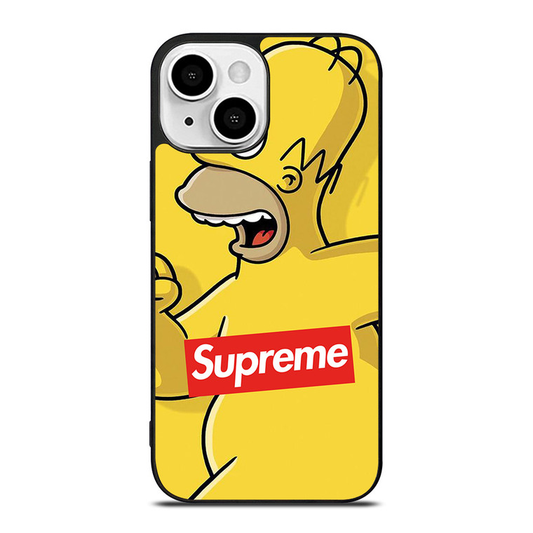SUPREME HOMER SIMPSONS NUDE iPhone 13 Mini Case Cover