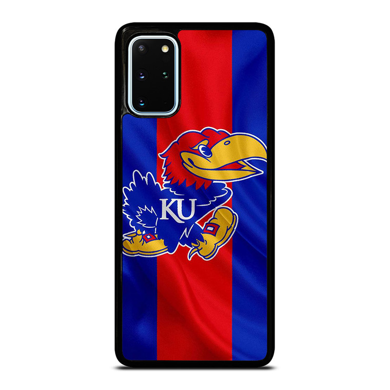 KANSAS JAYHAWKS FOOTBALL FLAG  Samsung Galaxy S20 Plus Case Cover