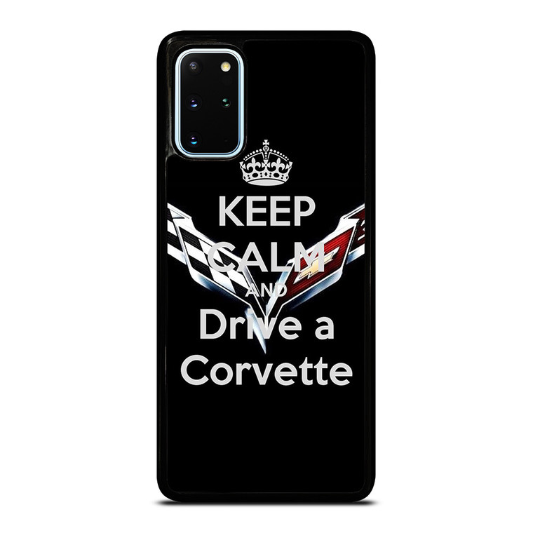 KEEP CALM AND DRIVE CORVETTE  Samsung Galaxy S20 Plus Case Cover
