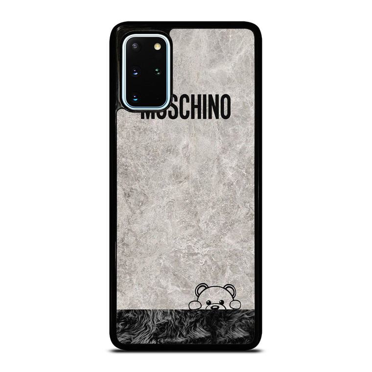 MOSCHINO TOY FUR MARBLE  Samsung Galaxy S20 Plus Case Cover