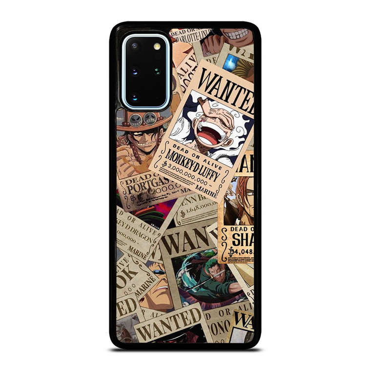 ONE PIECE POSTER WANTED COLLAGE  Samsung Galaxy S20 Plus Case Cover ONE PIECE POSTER WANTED COLLAGE  Samsung Galaxy S20 Plus Case Cover