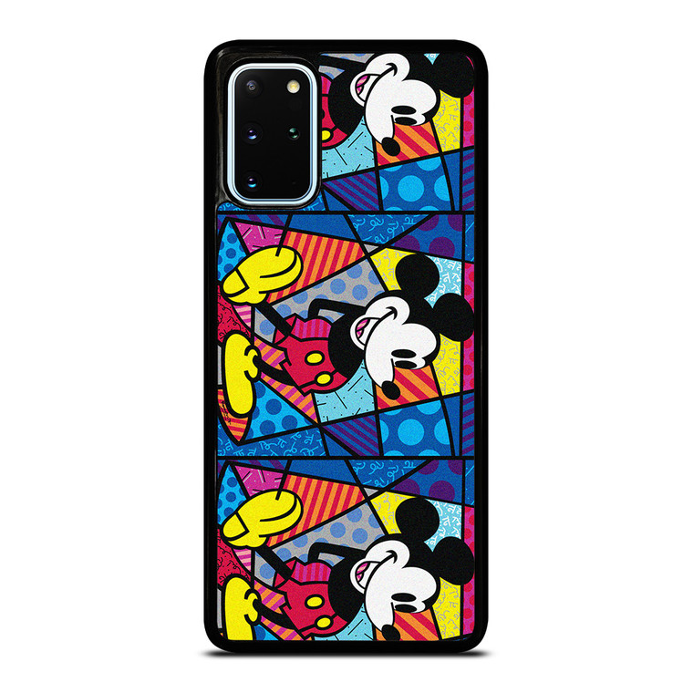 ROMERO BRITTO MICKEY MOUSE COLLAGE  Samsung Galaxy S20 Plus Case Cover