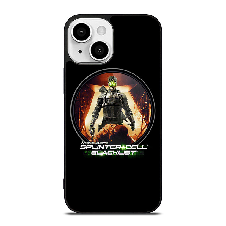 TOM CLANCY'S SPLINTER CELL BLACKLIST LOGO iPhone 13 Mini Case Cover