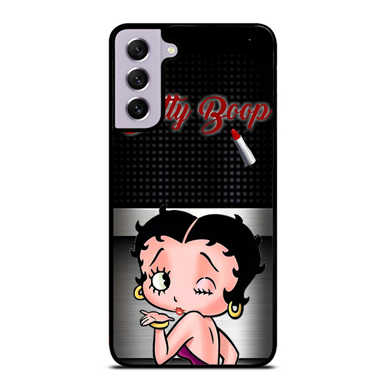 BETTY BOOP CARTOON LIPSTICK Samsung Galaxy S21 FE Case Cover