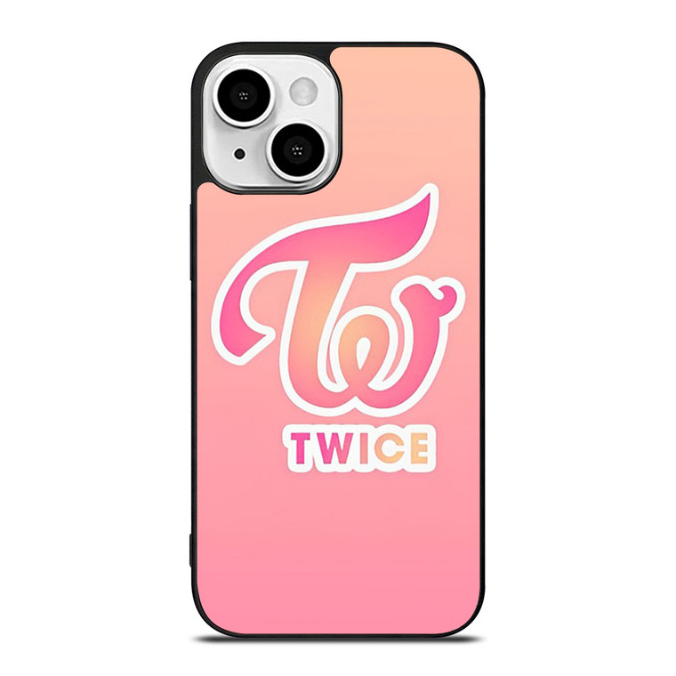 TWICE KPOP LOGO PINK iPhone 13 Mini Case Cover
