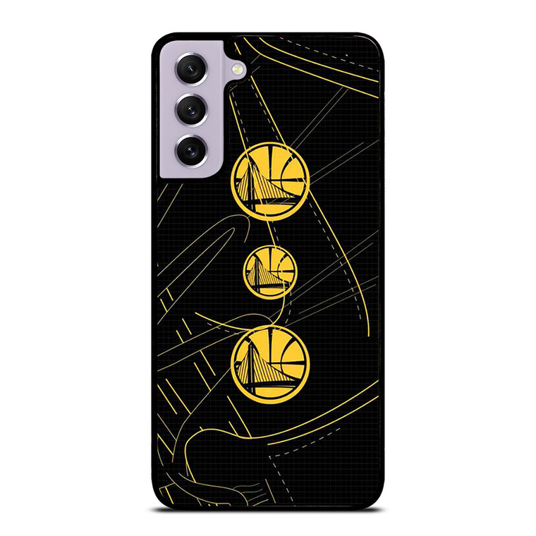 GOLDEN STATE WARRIORS SHOES SILHOUETTE Samsung Galaxy S21 FE Case Cover