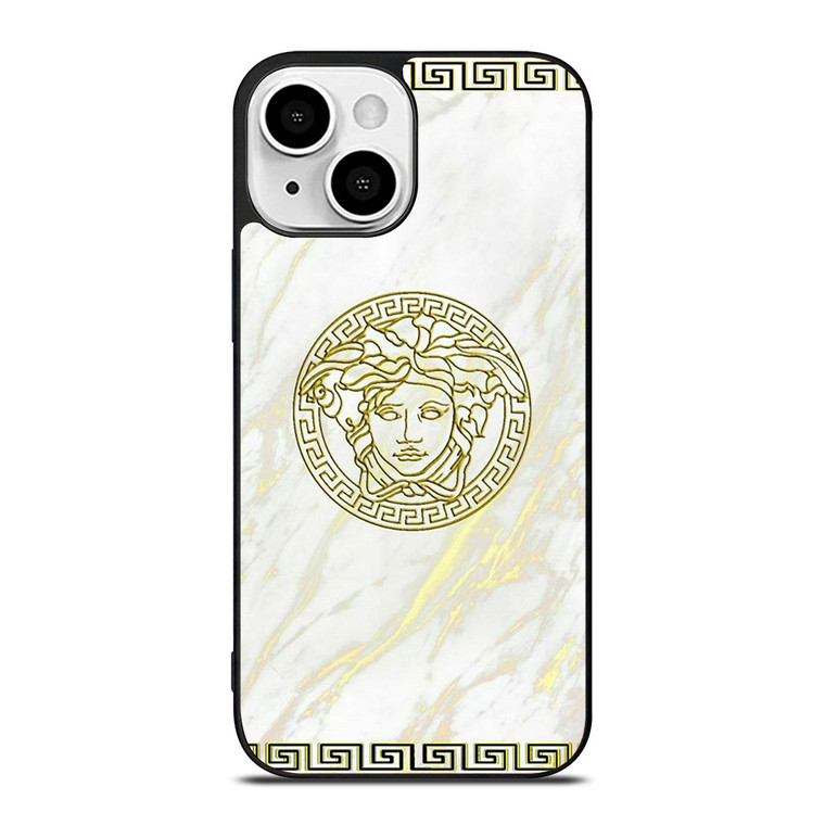 VERSACE GOLD MARBLE iPhone 13 Mini Case Cover