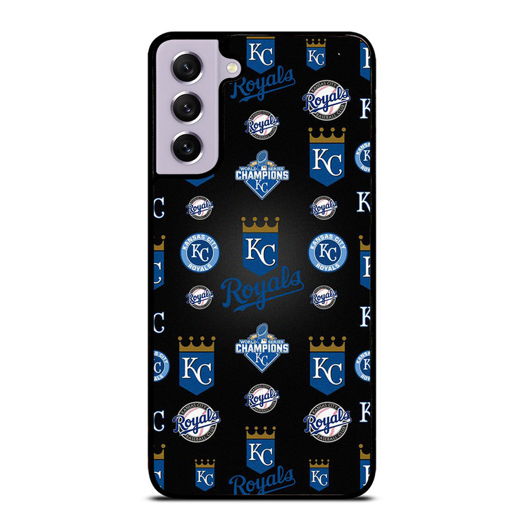 KANSAS CITY ROYALS LOGO PATTERN Samsung Galaxy S21 FE Case Cover
