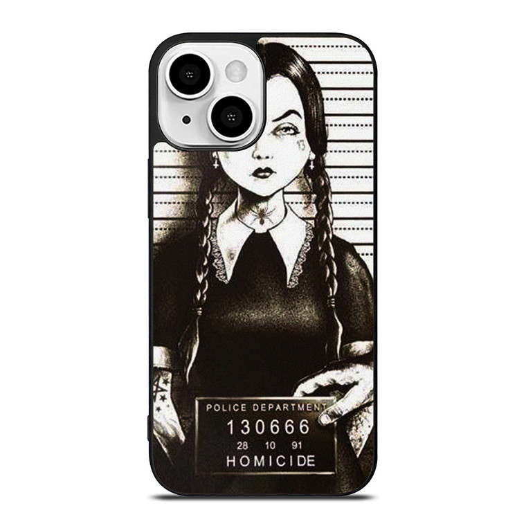 WEDNESDAY ADAMS MUGSHOT iPhone 13 Mini Case Cover