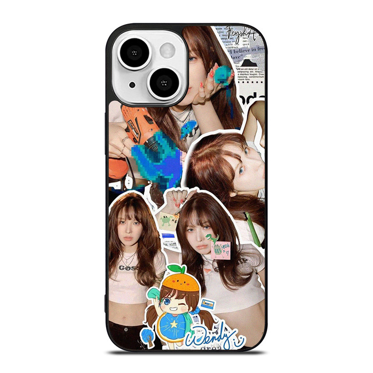 WENDY RED VELVET COLLAGE iPhone 13 Mini Case Cover