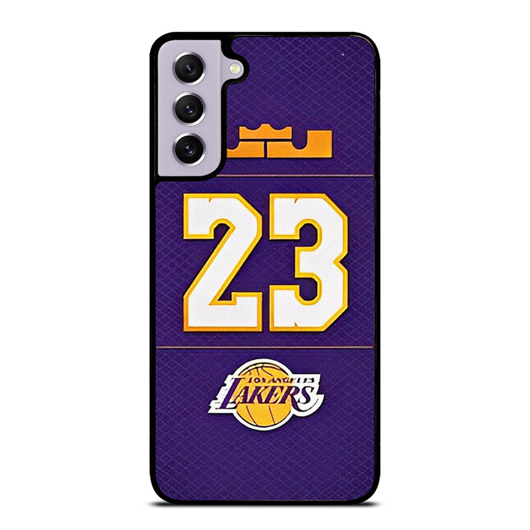 LOS ANGELES LAKERS LEBRON JAMES ICON Samsung Galaxy S21 FE Case Cover