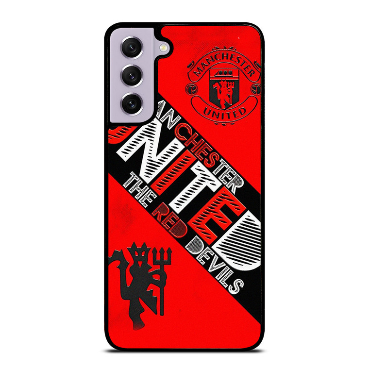 MANCHESTER UNITED THE RED DEVILS Samsung Galaxy S21 FE Case Cover