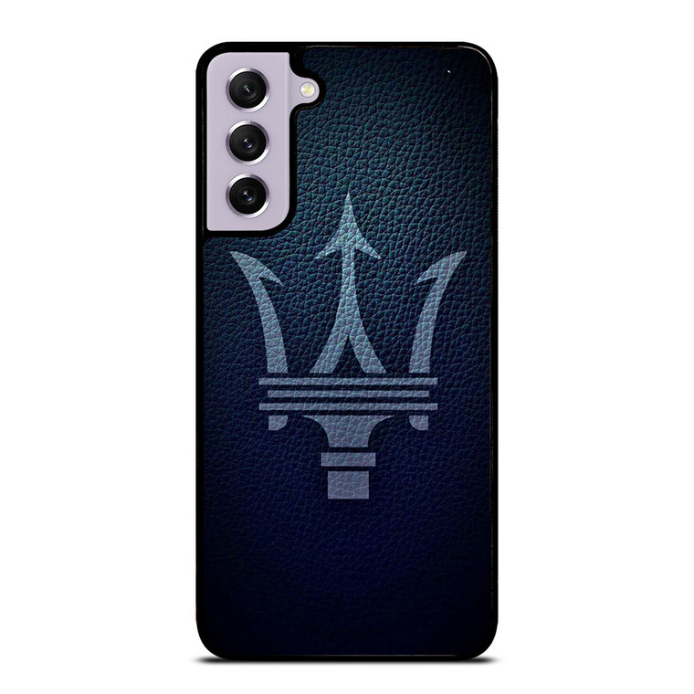 MASERATI LEATHER LOGO Samsung Galaxy S21 FE Case Cover MASERATI LEATHER LOGO Samsung Galaxy S21 FE Case Cover