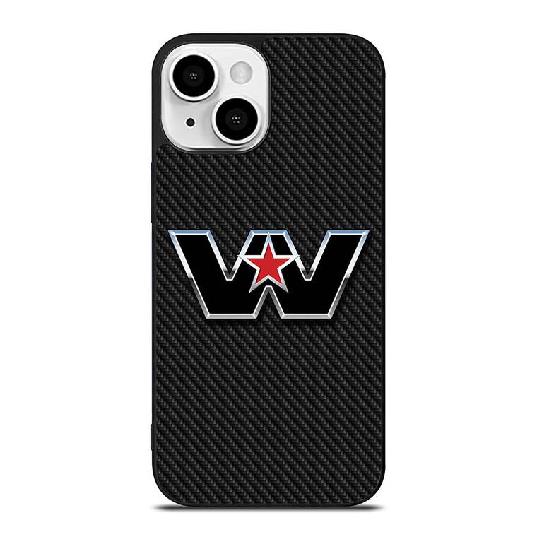 WESTERN STAR TRUCKS CARBON LOGO iPhone 13 Mini Case Cover
