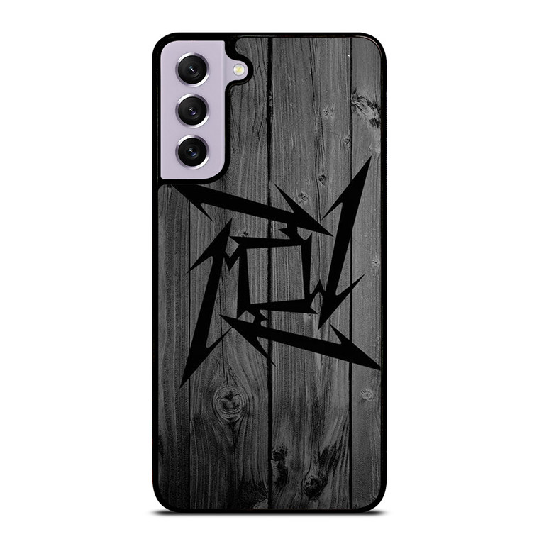 METALLICA METAL BAND WOOD ICON Samsung Galaxy S21 FE Case Cover