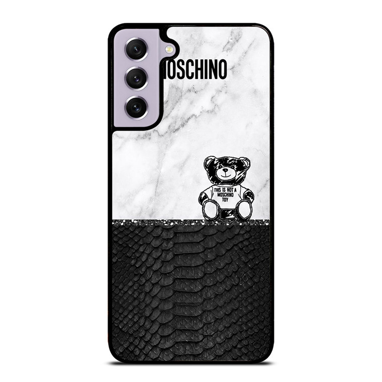 MOSCHINO TOY SNAKE SKIN Samsung Galaxy S21 FE Case Cover