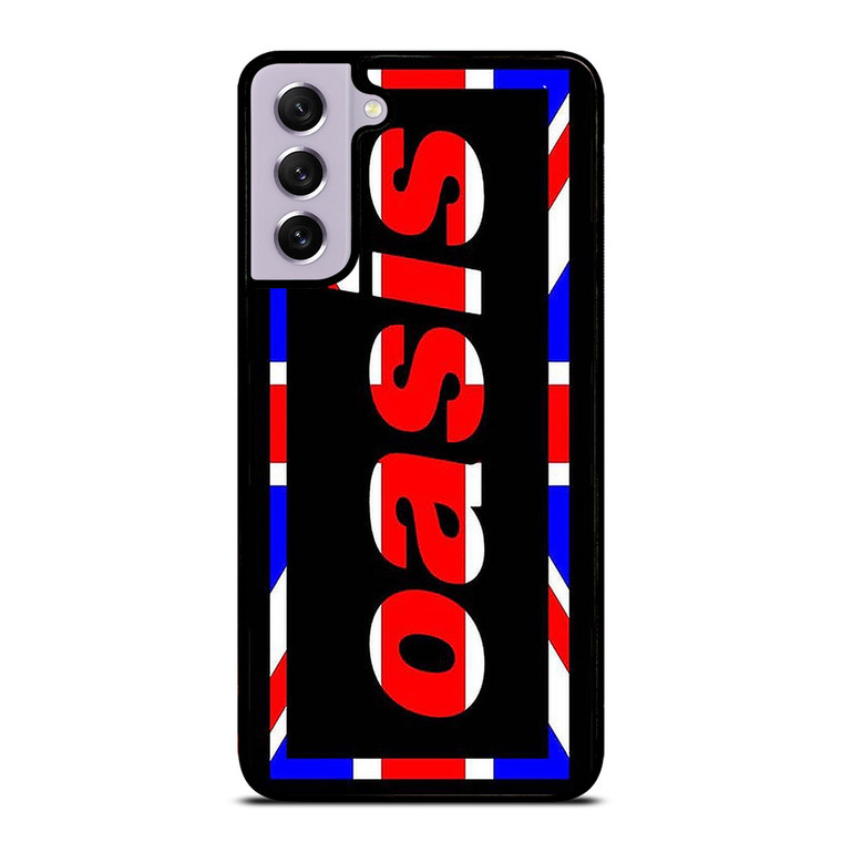OASIS UNION JACK LOGO Samsung Galaxy S21 FE Case Cover