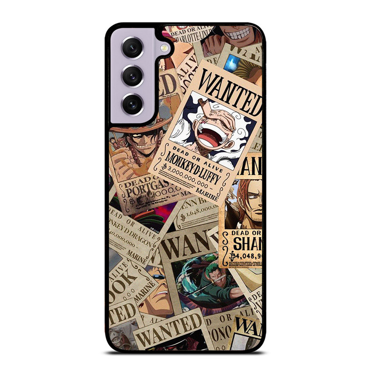 ONE PIECE POSTER WANTED COLLAGE Samsung Galaxy S21 FE Case Cover ONE PIECE POSTER WANTED COLLAGE Samsung Galaxy S21 FE Case Cover